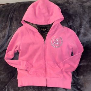 VS Pink Zip-up Hoodie - Size M